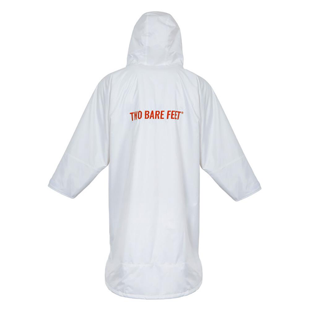 Two Bare Feet Weatherproof Changing Robe & Changing Mat - White / Red Extra Image 1